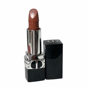 Dior Rouge Dior Lipstick #424 Nude Fauve Satin Full Size NEW